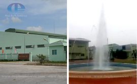 Đài phun nước công ty Nam Dược Nam Định