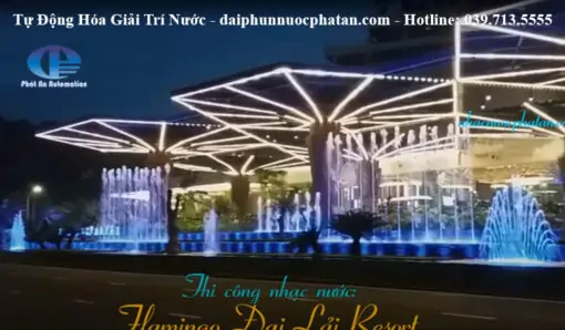 Thiết kế nhạc nước Flamingo Đại Lải Vĩnh Phúc 3