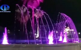 Đài phun nước tại quảng trường Phú Yên – Thị xã Đông Hòa