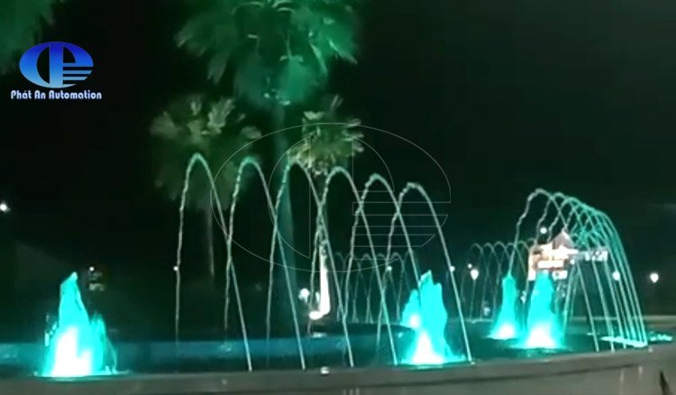 Đài phun nước tại quảng trường Phú Yên - Thị xã Đông Hòa 2