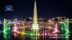 Thiết kế thi công đài phun nước trên cạn